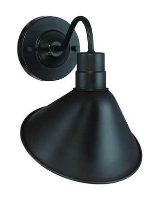 One Light Outdoor Wall Lantern in Oil Rubbed Bronze