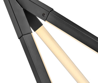 Rae LED Pendant in Black