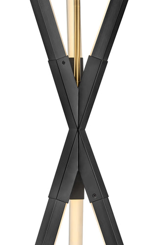 Rae LED Pendant in Black