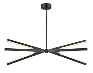 Rae LED Linear Pendant in Black