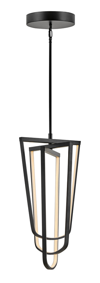 Onyx LED Pendant in Black