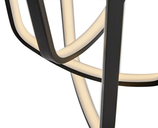 Onyx LED Pendant in Black