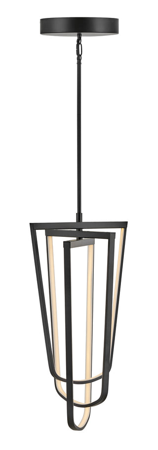 Onyx LED Pendant in Black