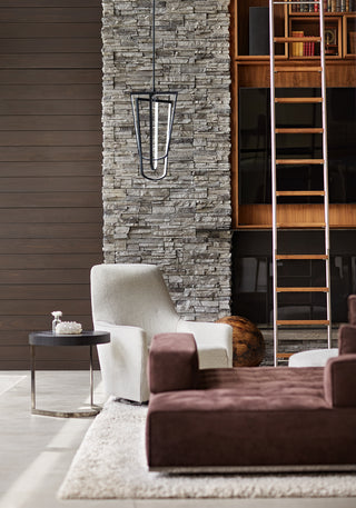 Onyx LED Pendant in Black