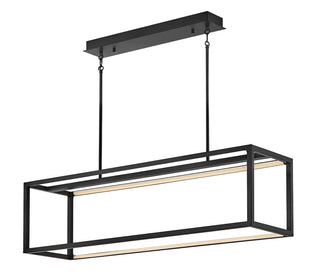 Onyx LED Linear Pendant in Black