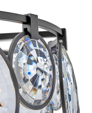 Nala LED Pendant in Black