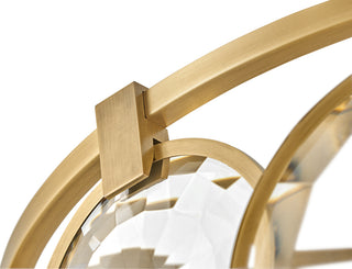 Nala LED Pendant in Heritage Brass
