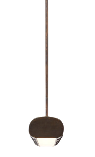 Lyon Five Light Linear Chandelier in Bronze Verdigris/White
