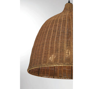 Macra Three Light Pendant in Café