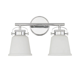 Kaden Two Light Bathroom Vanity in Polished Chrome