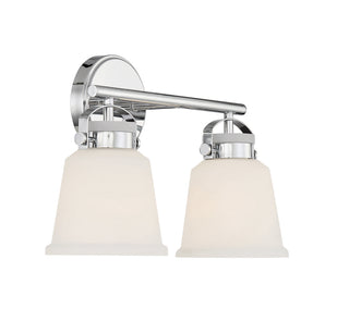 Kaden Two Light Bathroom Vanity in Polished Chrome