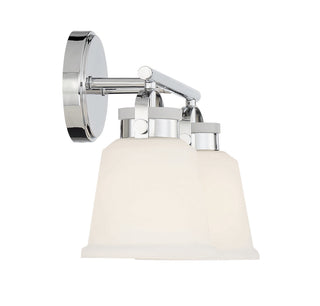 Kaden Two Light Bathroom Vanity in Polished Chrome