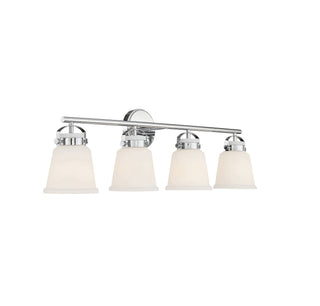 Kaden Four Light Bathroom Vanity in Polished Chrome