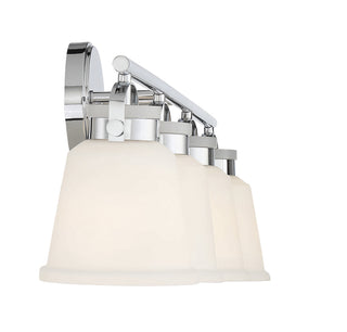 Kaden Four Light Bathroom Vanity in Polished Chrome