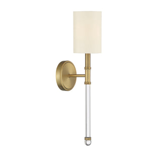 Fremont One Light Wall Sconce in Warm Brass
