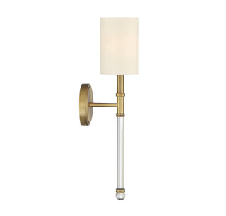Fremont One Light Wall Sconce in Warm Brass