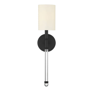 Fremont One Light Wall Sconce in Matte Black