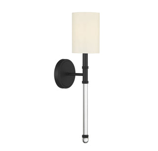 Fremont One Light Wall Sconce in Matte Black