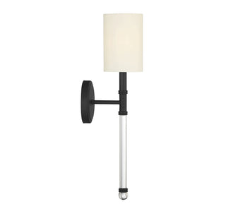 Fremont One Light Wall Sconce in Matte Black