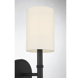 Fremont One Light Wall Sconce in Matte Black