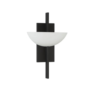 Fallon One Light Wall Sconce in Matte Black