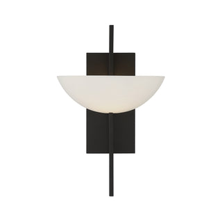 Fallon One Light Wall Sconce in Matte Black