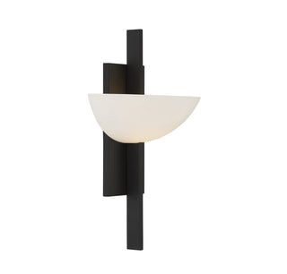 Fallon One Light Wall Sconce in Matte Black