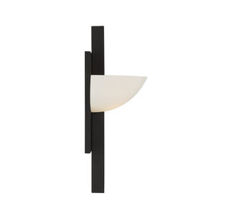 Fallon One Light Wall Sconce in Matte Black