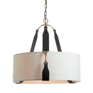 Saratoga Saratoga Small Pendant in Antique Brass