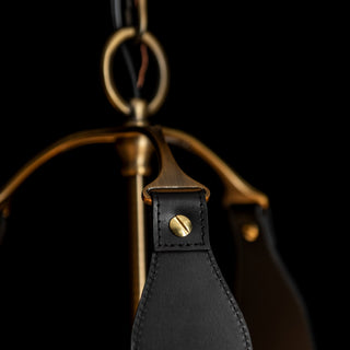 Saratoga Saratoga Small Pendant in Antique Brass