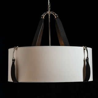 Saratoga Saratoga Large Pendant in Polished Nickel