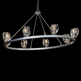 Gatsby Gatsby 8-Light Chandelier in Sterling