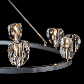 Gatsby Gatsby 8-Light Chandelier in Sterling