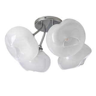 Ume Ume 4-Light Semi-Flush in Sterling