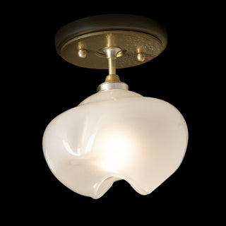 Ume Ume 1-Light Semi-Flush in Modern Brass