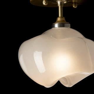 Ume Ume 1-Light Semi-Flush in Modern Brass