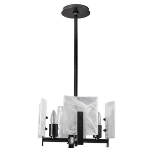 Arc Arc 4-Light Semi-Flush/Pendant in Black