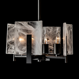 Arc Arc 4-Light Semi-Flush/Pendant in Black