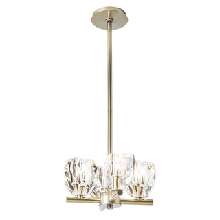 Gatsby Gatsby 4-Light Semi-Flush/Pendant in Modern Brass