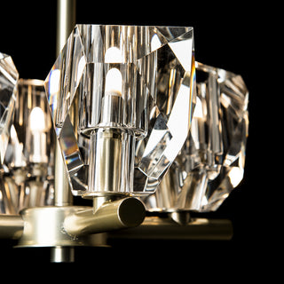 Gatsby Gatsby 4-Light Semi-Flush/Pendant in Modern Brass