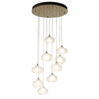 Ume Ume 9-Light Pendant in Black