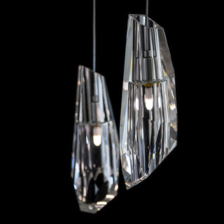 Luma Luma 10-Light Large Crystal Pendant in Sterling