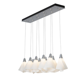 Mobius Athena Triple Short LED Lantern in Sterling