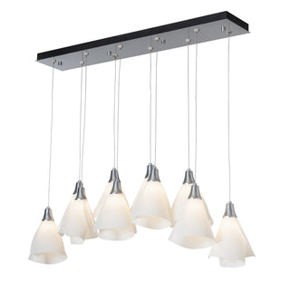 Mobius Athena Triple Short LED Lantern in Sterling
