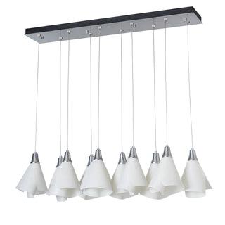 Mobius Athena Triple Short LED Lantern in Sterling