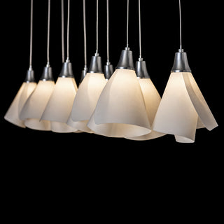 Mobius Athena Triple Short LED Lantern in Sterling
