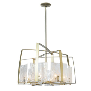 Arc Arc 8-Light Pendant in Modern Brass