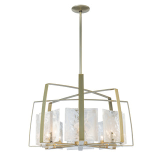 Arc Arc 8-Light Pendant in Modern Brass