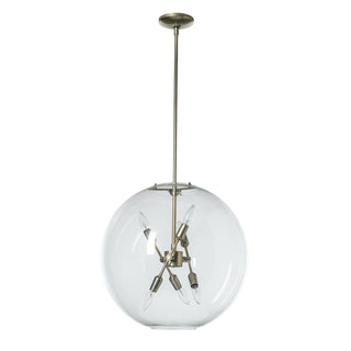 Sfera Sfera 6-Light Pendant in Modern Brass