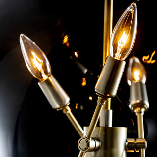 Sfera Sfera 6-Light Pendant in Modern Brass